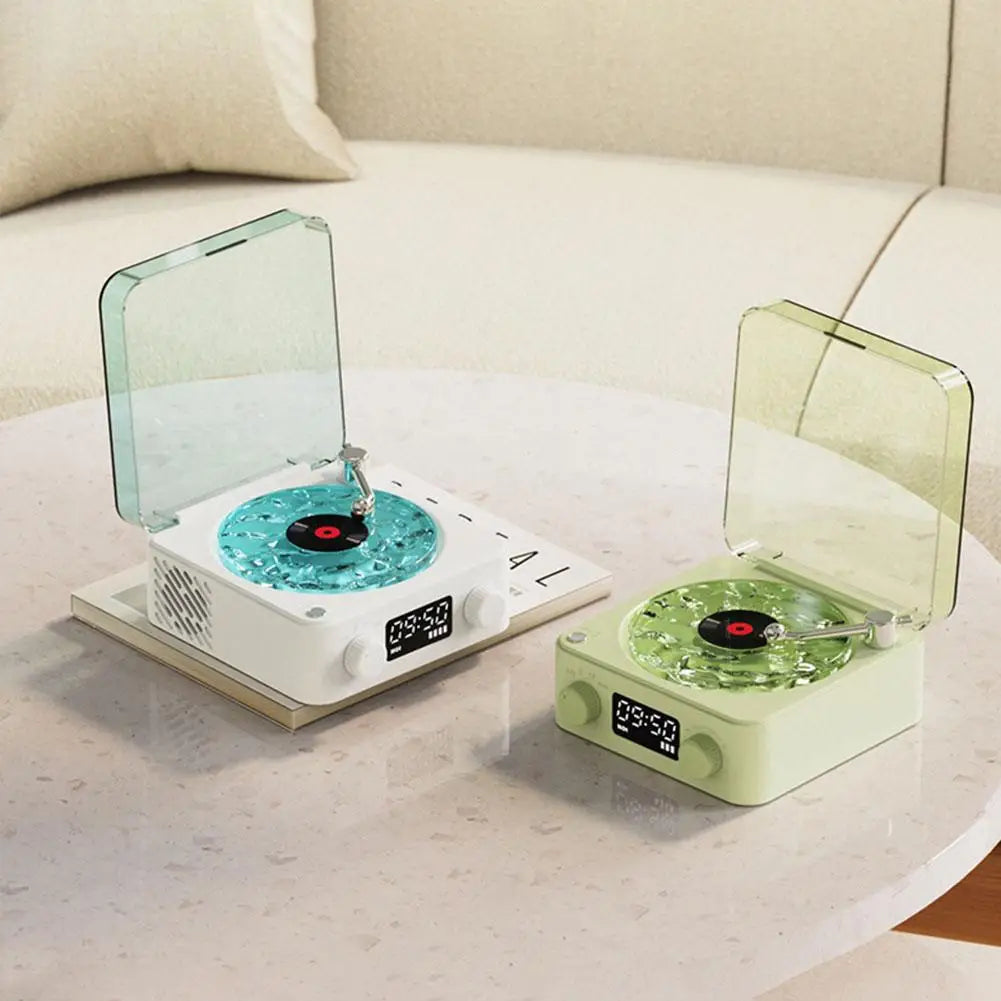Vinyl Bluetooth Speaker with White Noise Retro