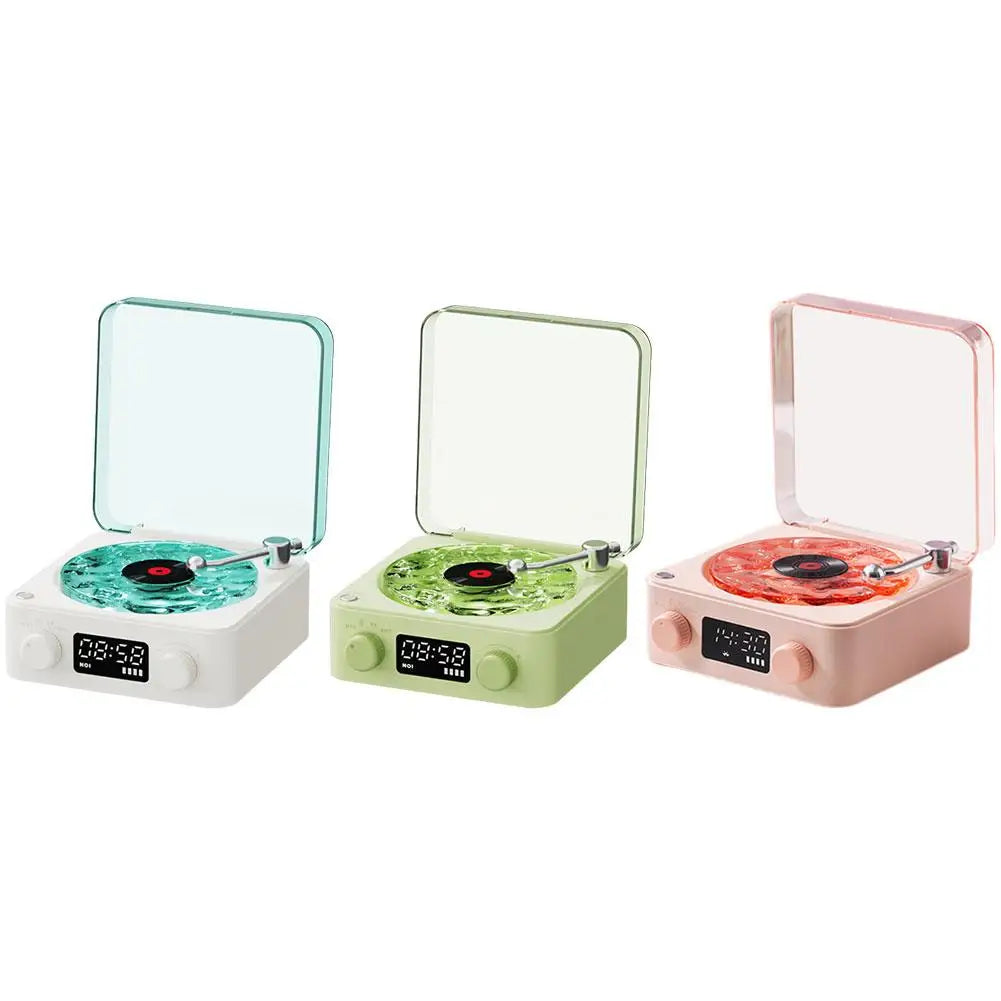 Vinyl Bluetooth Speaker with White Noise Retro