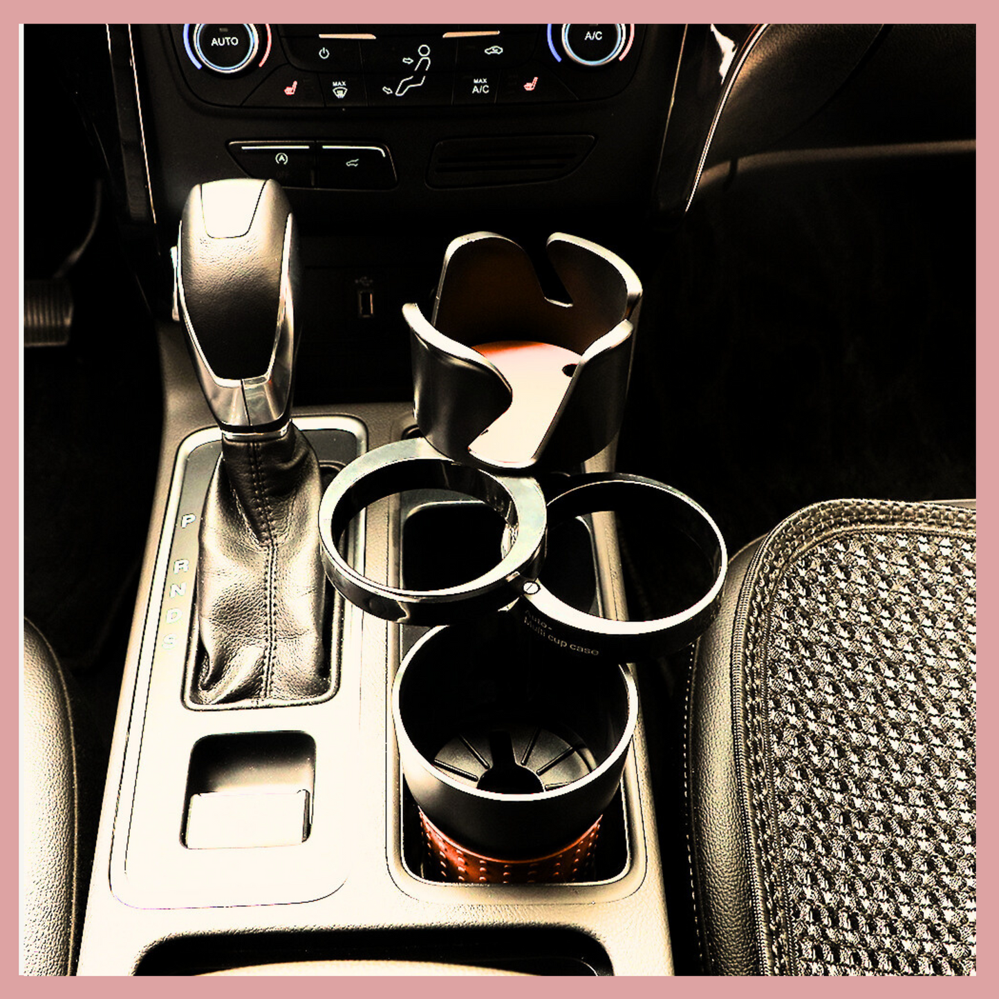 5-in-1 Car Cup Holders Stand