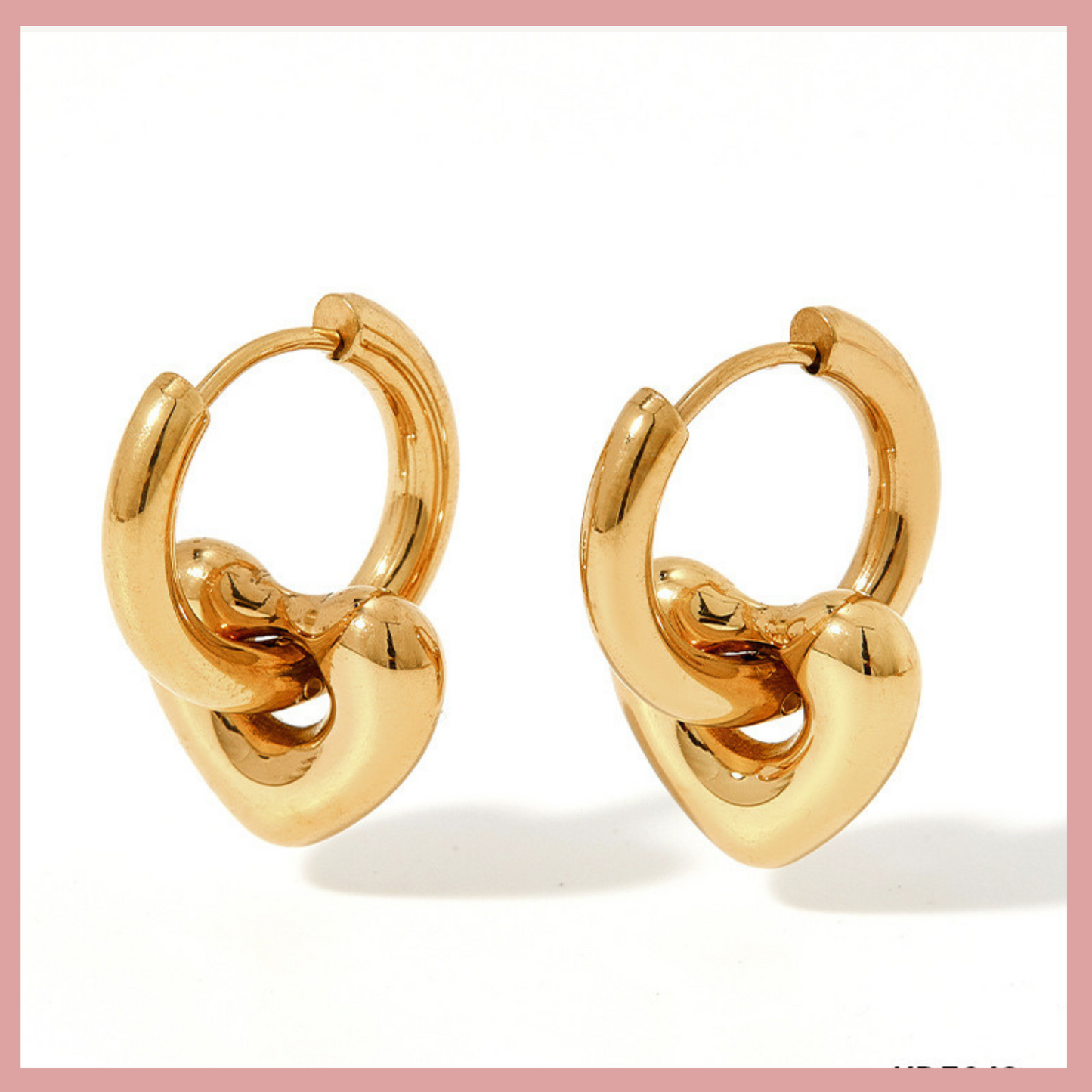 Earrings Stainless Steel Glossy Earrings